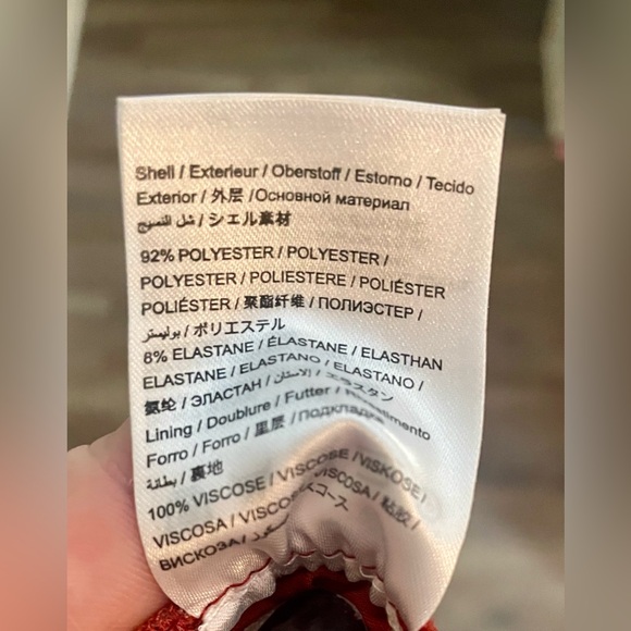 Farm Rio x Anthropologie Skirt Medium Mini Ruched Mesh Colorful Boho New NWT - Picture 7 of 9